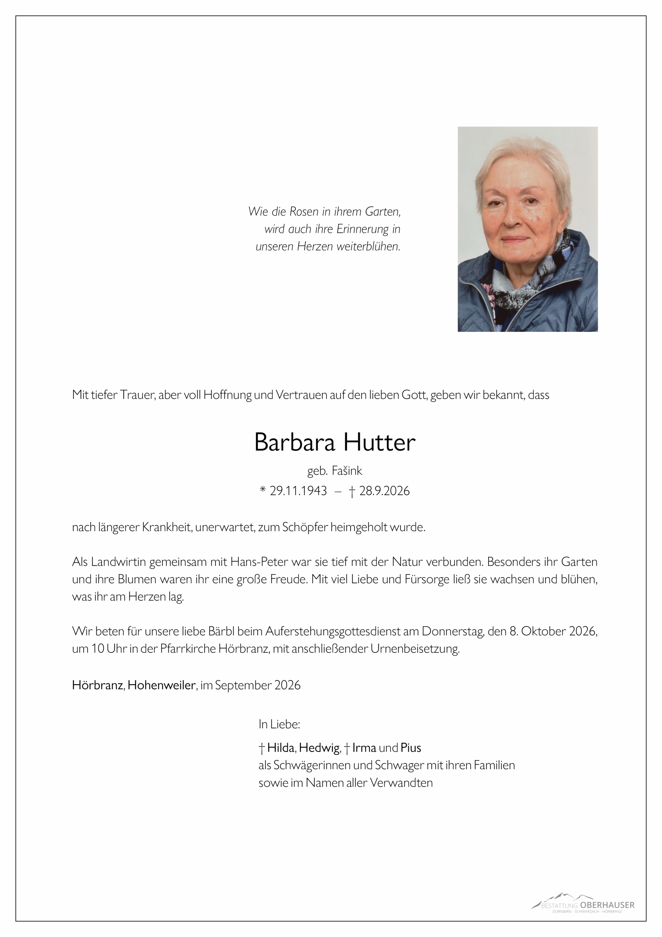 Barbara  Hutter